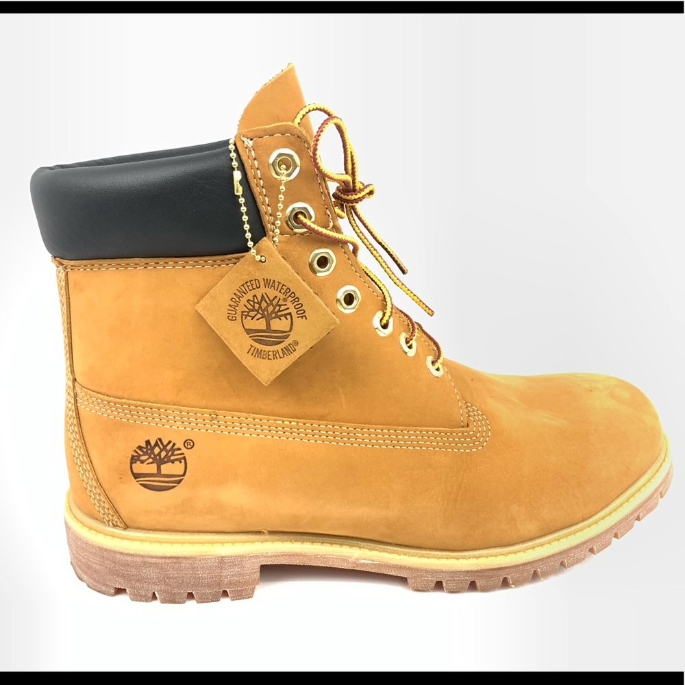 Timberland 10061 Men’s Wheat Lace-Up Boots Sz 12W